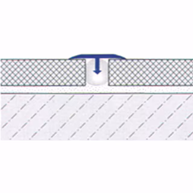 Fugenabdeckprofil Alu - Skizze