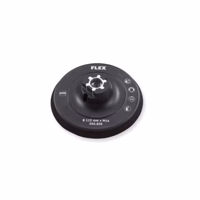 Klettenschleifteller starr    100 mm