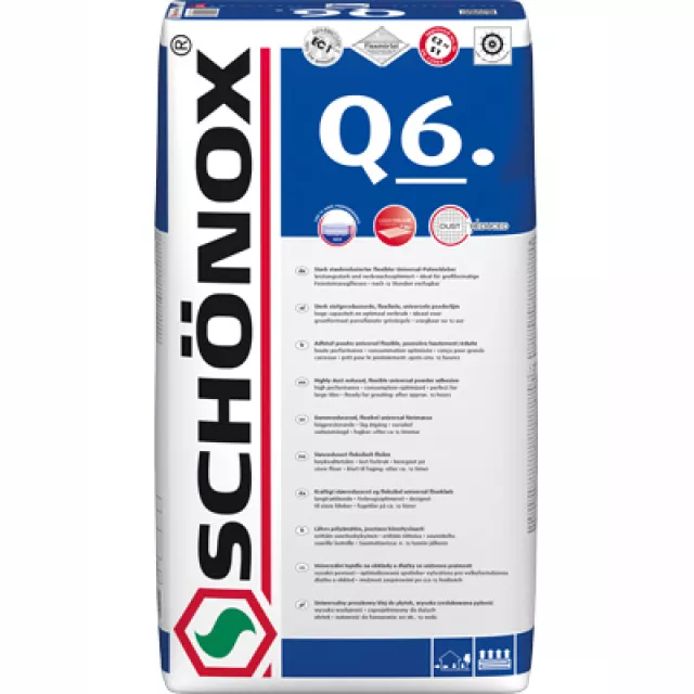 Schönox Q6 grau 25 kg.