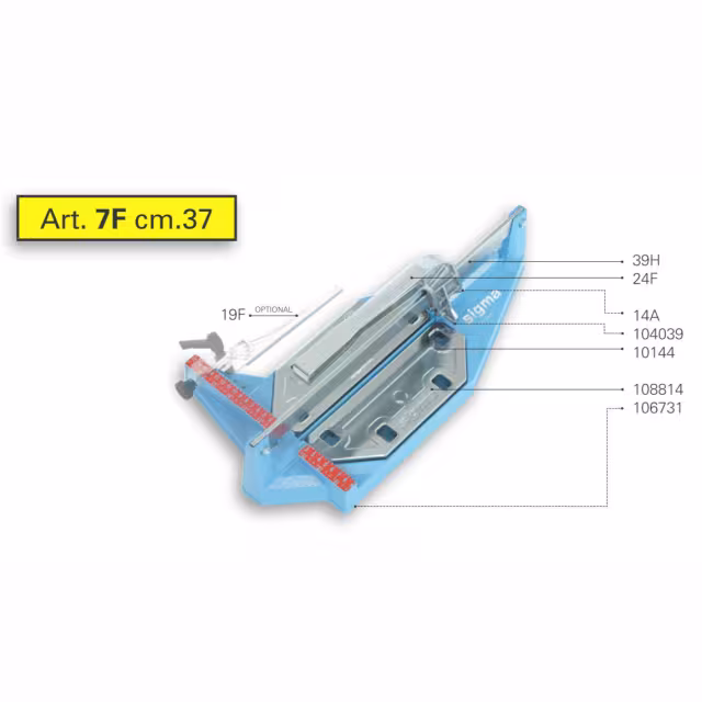 Sigma Fliesenschneidm. 37 cm. 7F